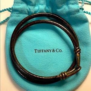 Tiffany & Co. Paloma Picasso Leather Wrap Bracelet